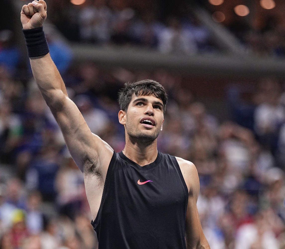 Alcaraz y Sinner afrontan segunda ronda del US Open